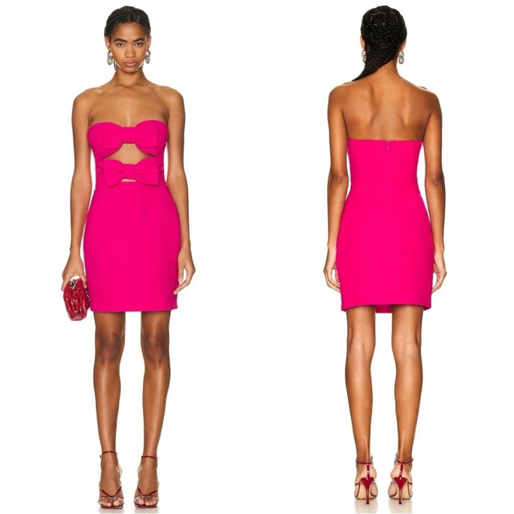 // the new arrivals // kira bow-detailed mini dress